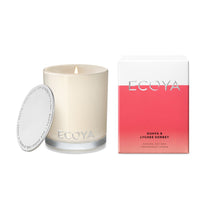 ecoya  mini madison jar candle guava & lychee sorbet