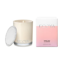 ecoya mini  madison jar candle sweetpea & jasmine