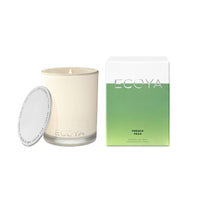 ecoya madison glass jar soy wax candle in a box