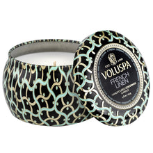 voluspa maison noir mini tin candle french linen