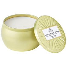 voluspa peruvian lime jardin mini tin candle